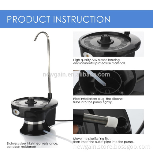 Fast electric kettle set with innovation functions. Barrel water electric kettle